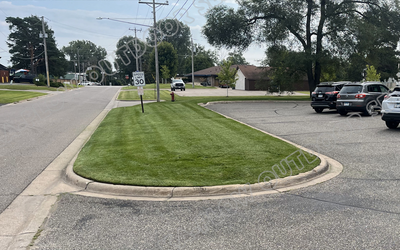 Lawn mowing service