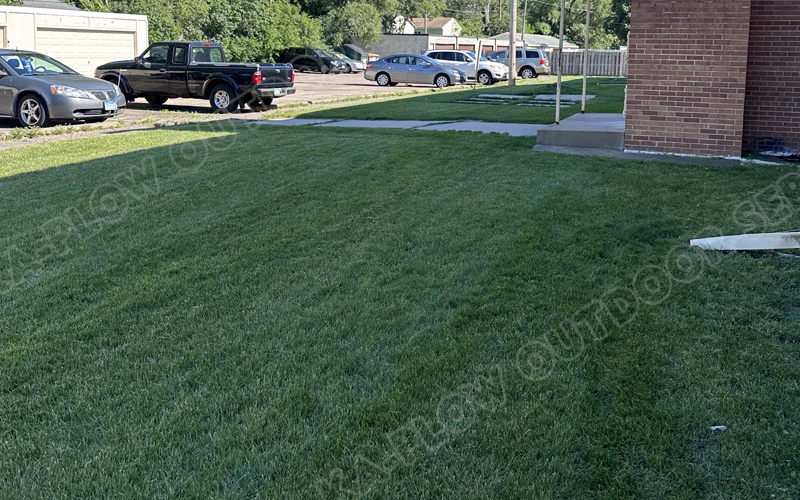 Lawn mowing service